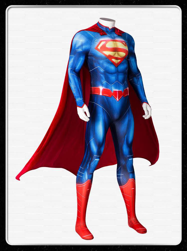 Buy Halloween The Man of Steel Cosplay Costume superman comics same style suit 1