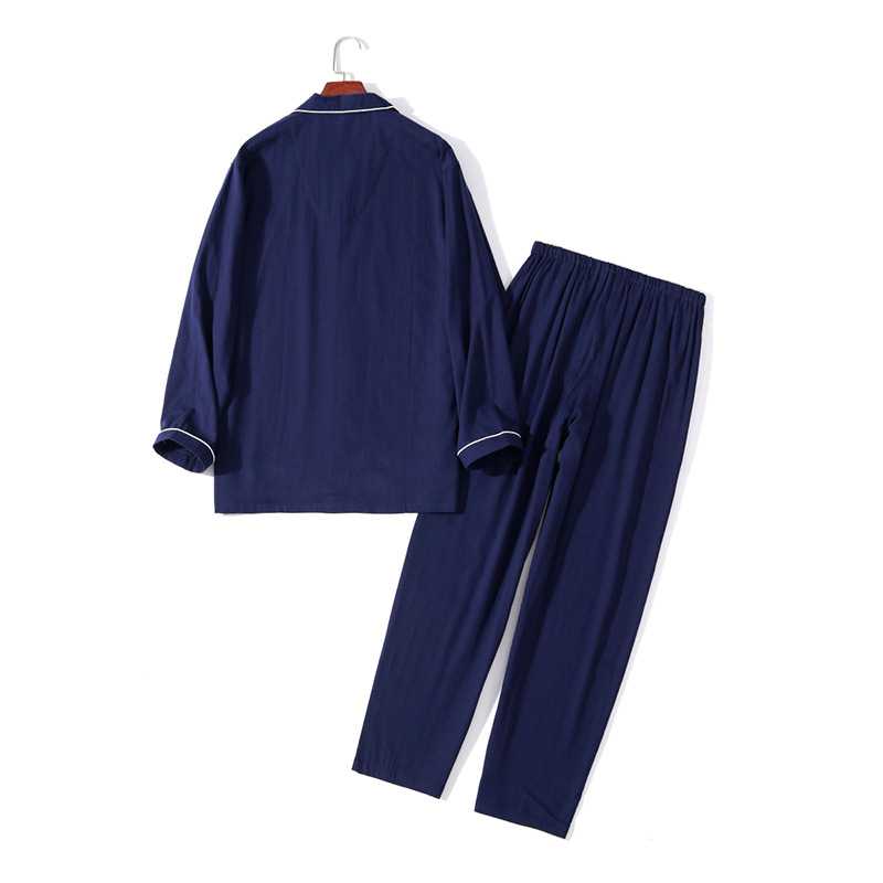 Japanese solid color Mori pure cotton double gauze Couple Pajama on sale 10
