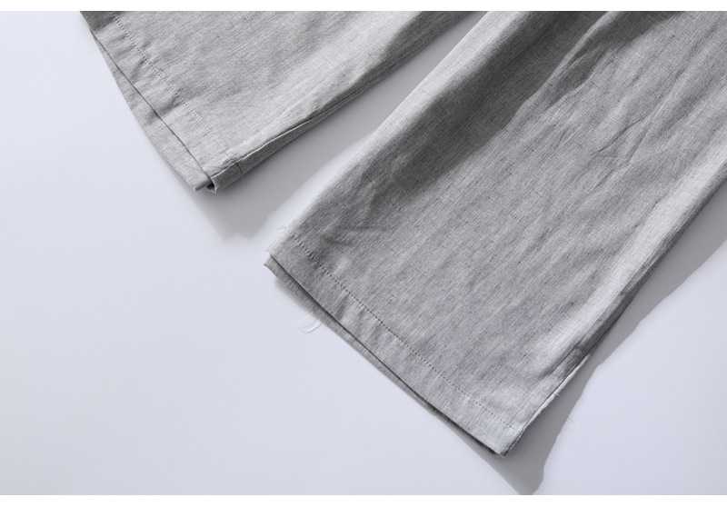 Japanese solid color Mori pure cotton double gauze Couple Pajama on sale 22