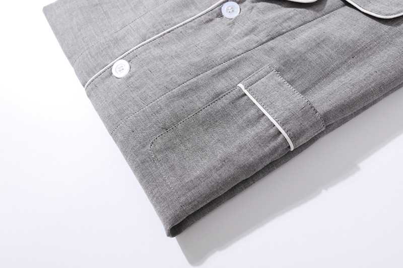 Japanese solid color Mori pure cotton double gauze Couple Pajama on sale 1