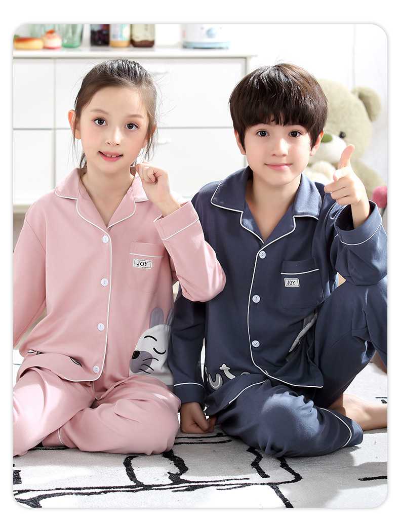 Korean new cotton mother and daughter family three or four family suit home service