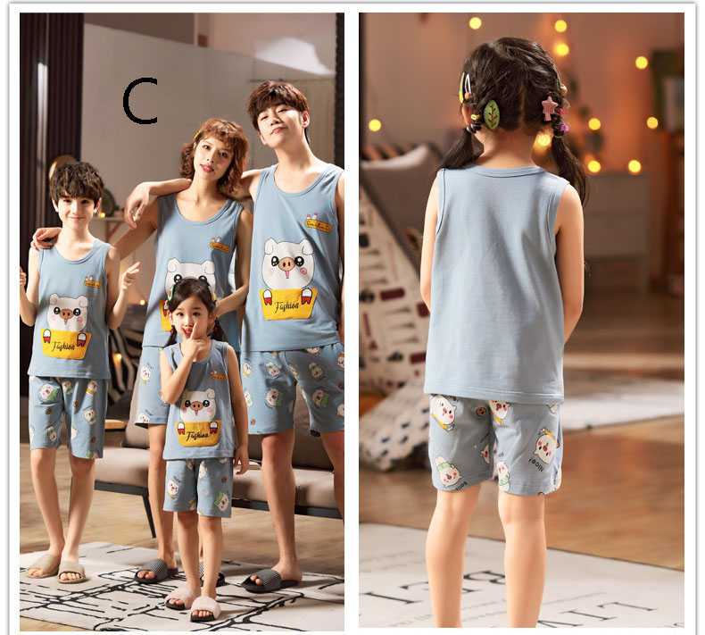 Sleeveless Cotton vests for a family of three or four home service summer on sale 6