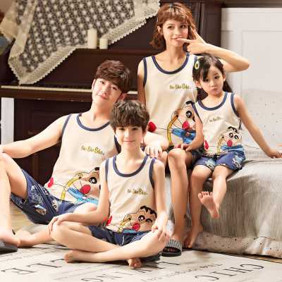Sleeveless Cotton vests for a family of three or four home service summer on sale 3