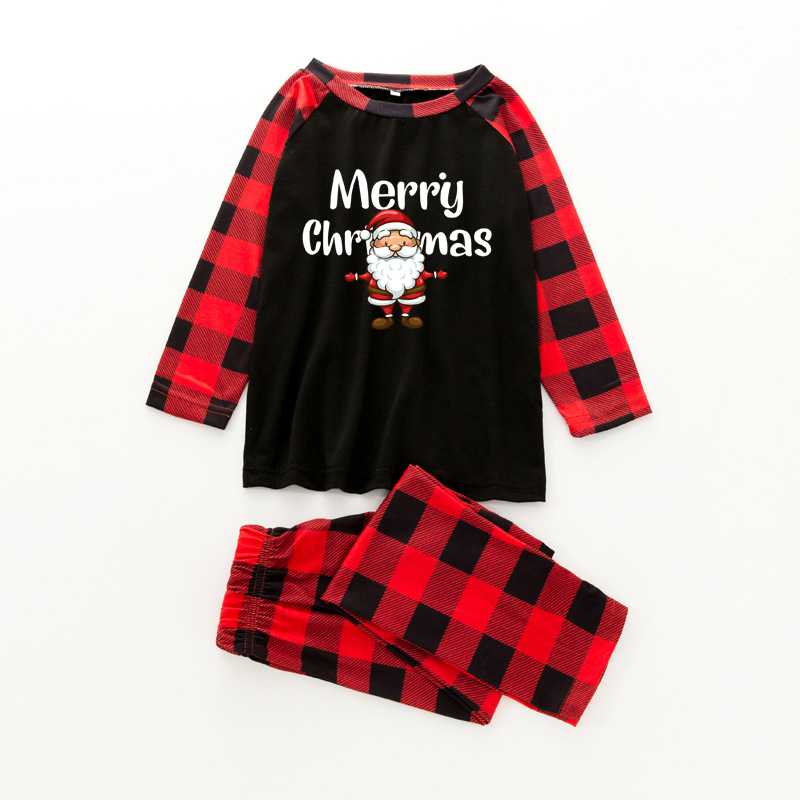 Christmas pajamas family with European and American parent-child wear on sale 10