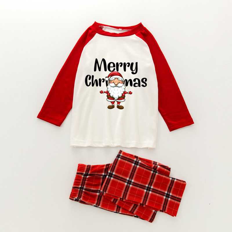 Christmas pajamas family with European and American parent-child wear on sale 13