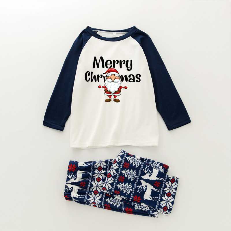 Christmas pajamas family with European and American parent-child wear on sale 5