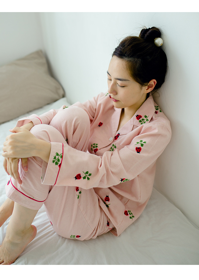  women cotton pajamas