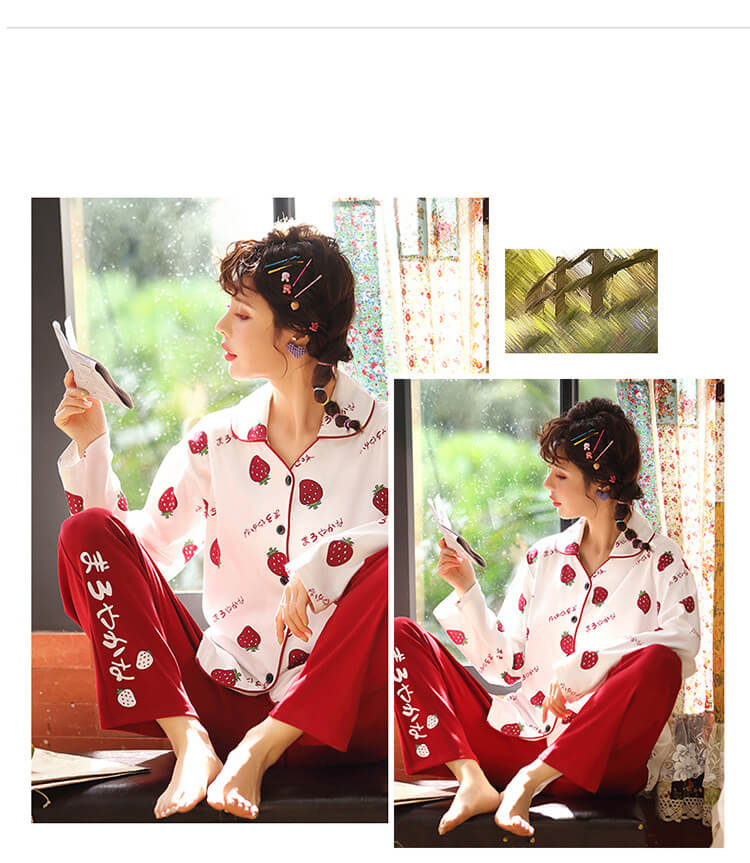 pijamas de algodón para mujeres