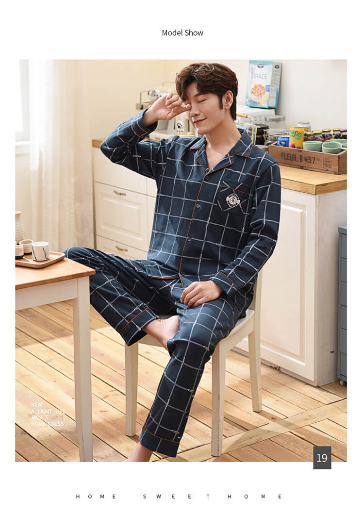  men cotton pajamas