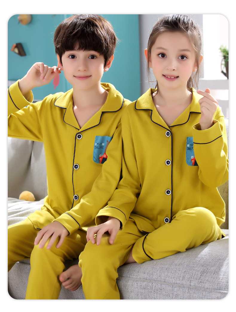 Korean new cotton mother and daughter family three or four family suit ...